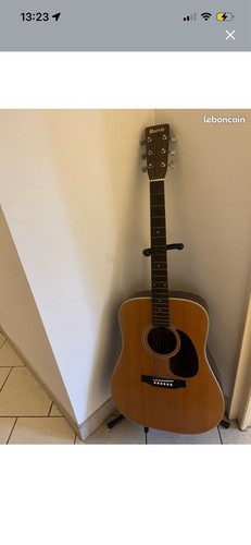 Morris guitare acoustique folk - guitare,