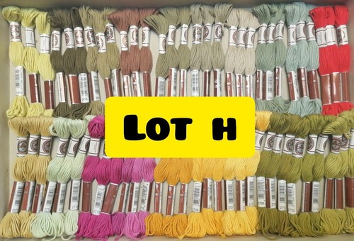 Lot echevettes coton - 60,