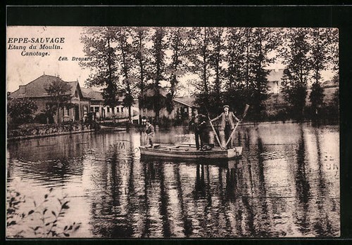 Cpa eppe sauvage etang du - cpa,