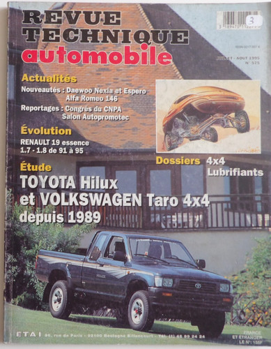 Revue technique automobile rta - revue,