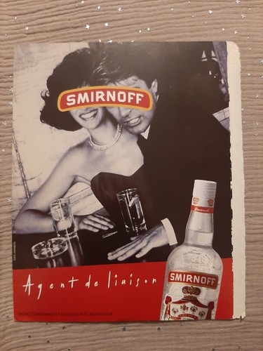 Publicité presse vodka - publicité,