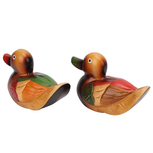 Statues bois canard - de,