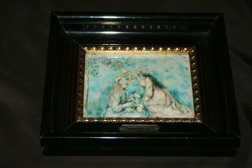 Tableau emaux sur plaque - tableau,