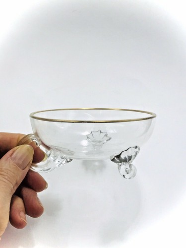Tasse verre 2 pieds - en, à