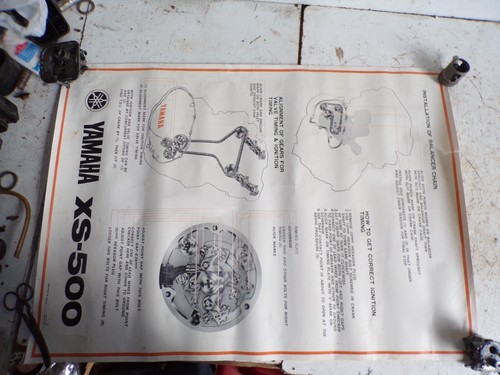 Poster affiche yamaha - affiche, xs