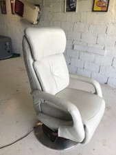 fauteuil cuir relax electrique 2 moteurs avec releveur