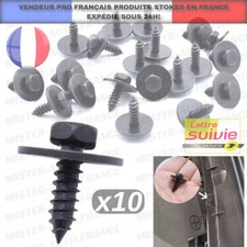 x10 Vis Fixation Garniture BMW  Jupe Lateral ★Pare-Choc Pare-Boue Aile Visserie