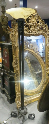 Ancien grand lampadaire art - ancien,