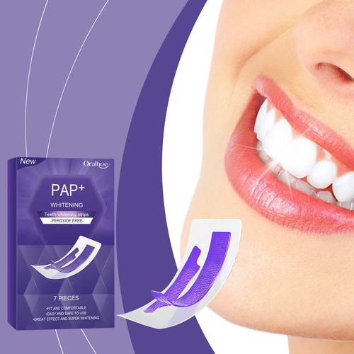 Purple teeth whitening - purple,