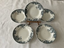 assiettes anciennes terre de fer