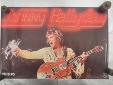 Affiche ancienne rare JOHNNY