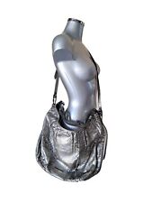 BURBERRY - SAC CUIR  ARGENT -