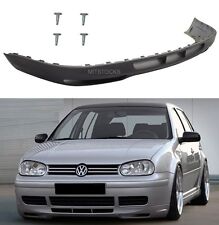 USED 90% NEW FITS 99-04 GOLF MK4 GLI STYLE ADD-ON FRONT BUMPER LIP SPOILER CHIN