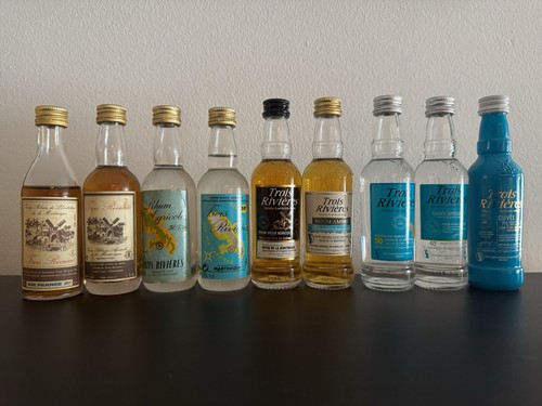 Lot mignonettes rhum trois - mignonettes,