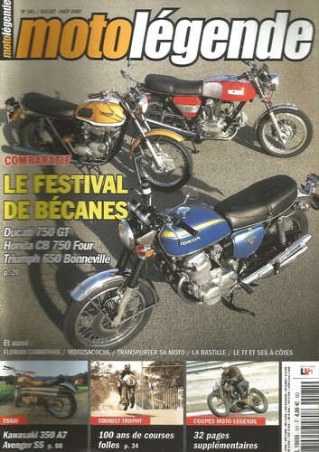 Moto legende 181 duc - duc, 750