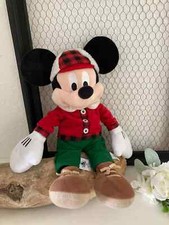 18⚜️ Plush Mickey Blanket Christmas Disney Store 2017 Height 30 Cm Sitting