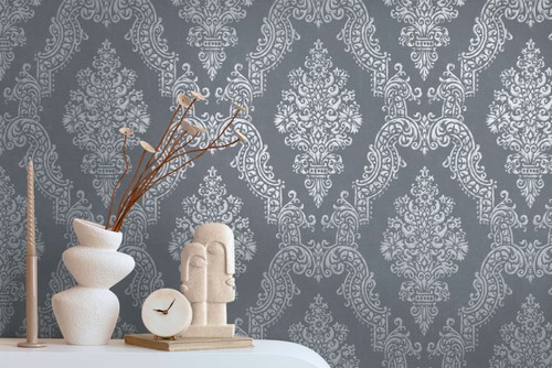 Papier peint vintage - peint, dans
