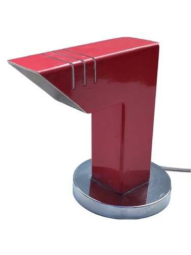 Lampe design orange - lampe, vintage