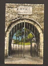 GRAY (70) WROUGHT IRON GRID OF THE TOWER du CHATEAU, MUSEUM Baron MARTIN in 1965