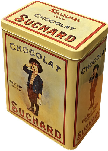 Boite métal chocolat - métal,