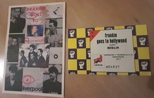 ticket billet place de concert frankie goes to hollywood 1987 Paris Bercy +CP