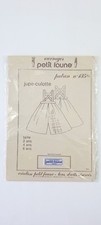 Patron OUVRAGES PETIT FAUNE N° 135 Bis JUPE-CULOTTE Taille 2/ 4/ 6 Ans LOUSSIER