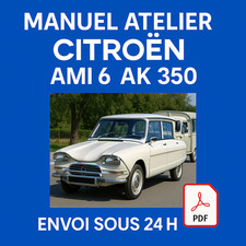 Manuel Atelier Citroën Ami 6