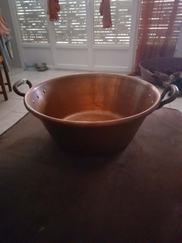 Ancienne bassine confiture - ancienne,