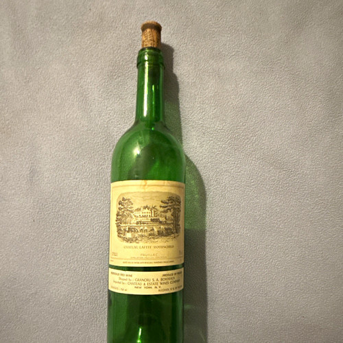 Empty chateau lafite - empty,