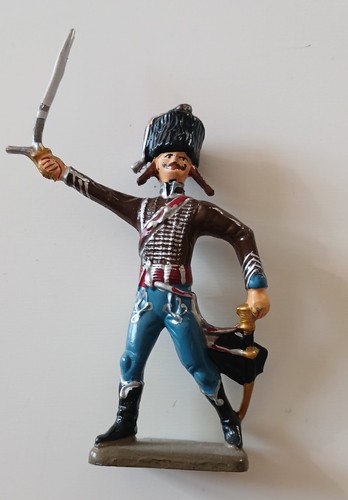 Soldat plomb hussard - plomb,