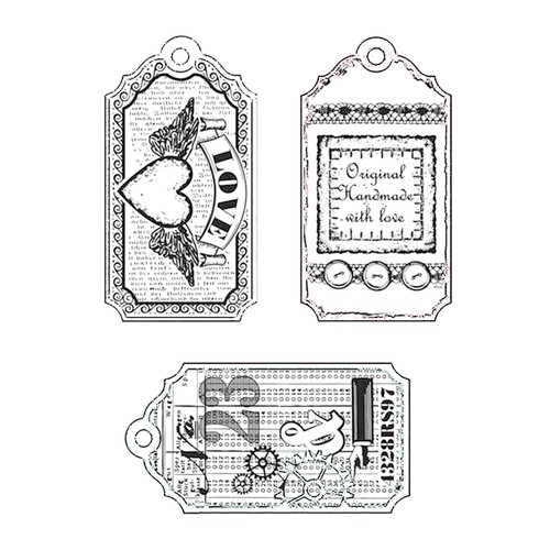 Tampons transparents tags - tampons,