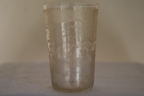 Ancien verre gobelet - ancien,