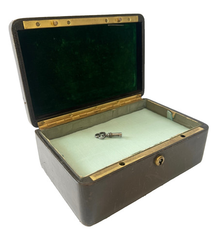 Coffret cuir luxe 1890 - cuir,