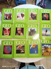 Lot De 12 magazines GEO 1979 A 1991