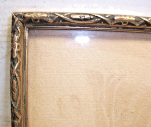 Cadre ancien bois - , 21