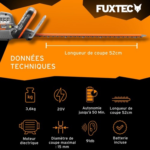 Taille haies batterie 20v - taille-haies, à