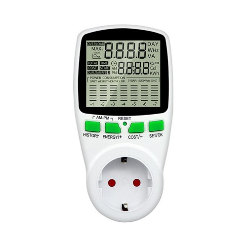 Compteur énergie numérique - compteur, d'Énergie