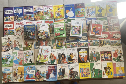 Lot livres bibliothèque - lot,