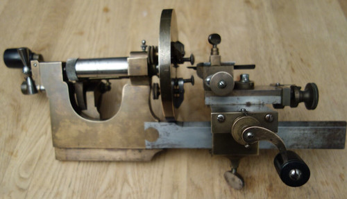 Rare tour horloger burin - tour, à