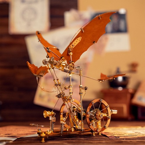 Puzzle mécanique steampunk - 3d,