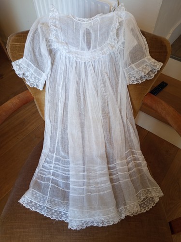 Ancienne robe baptème - de,