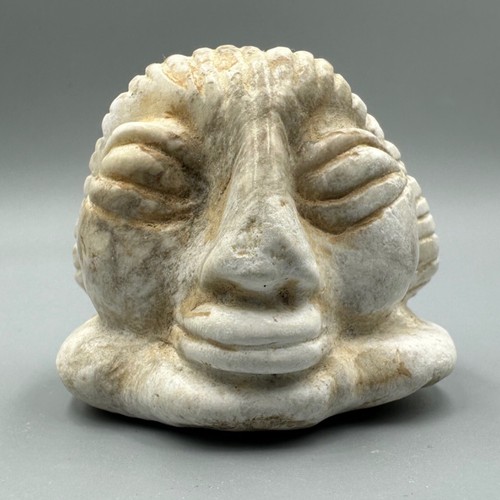 Rare grande figurine tête