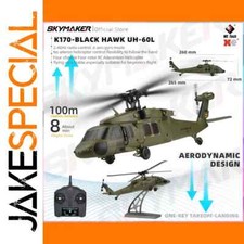 JakeSpecial – WLtoys K170 UH-60L RC Helicopter 4CH 6-Axis
