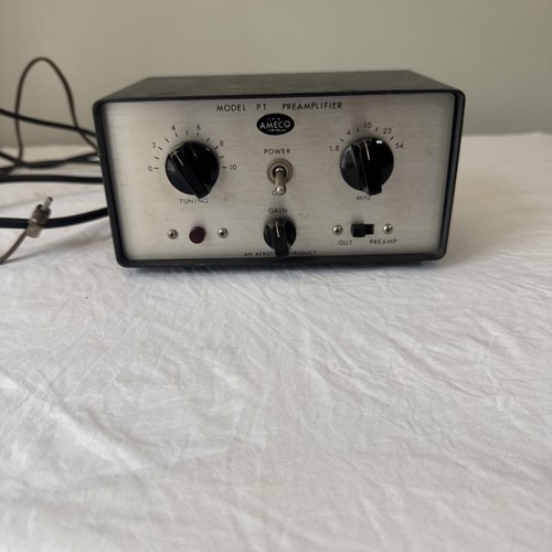 Vintage ameco preamplifier - vintage, pt