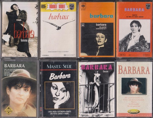 Barbara lot k7 cassettes - barbara, de