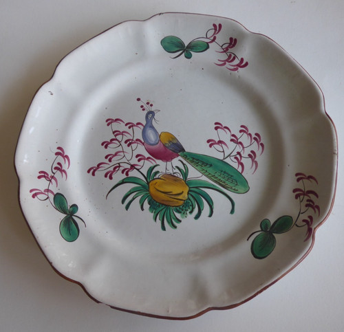 Ancienne assiette faience - assiette, de