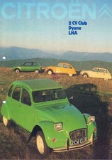 Catalogue brochure Citroën