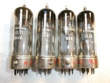 LOT RADIO TSF 4x LAMPE SIEMENS