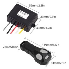 Télécommande double treuil