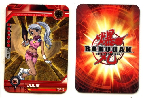 Carte magnétique bakugan - carte,